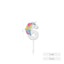 Vela Nº6 Unicornio 6 cm Amber Mood Oh Yeah
