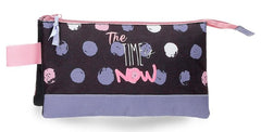 PORTATODO TRIPLE ESTUCHE ROLL ROAD THE TIME IS NOW | JOUMMA BAGS