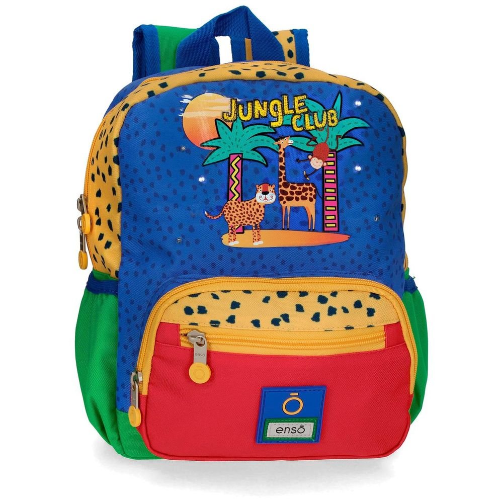 MOCHILA INFANTIL ENSO JUNGLE CLUB ADAPTABLE | ENSO Imagen principal del producto