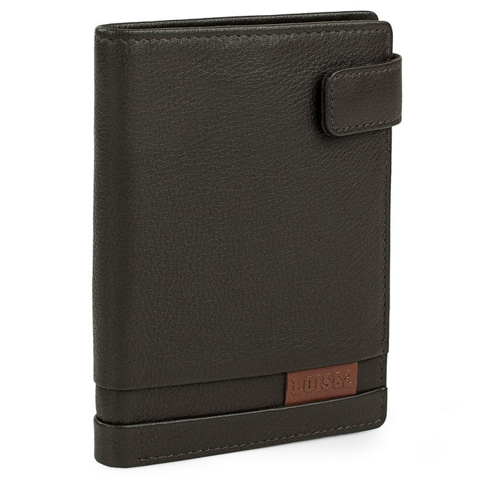 CARTERA BILLETERO HOMBRE CON BROCHE DRUM MARRON | ARSAMAR ENTERPRISE | 1 UNIDAD | 8435583506373