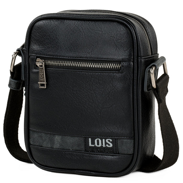 BANDOLERA HOMBRE LOIS JEANS GRANT NEGRA | ARSAMAR ENTERPRISE Imagen principal del producto