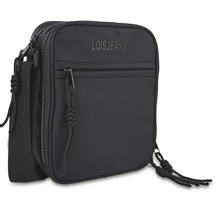 BANDOLERA HOMBRE TELA BOLTON LOIS GRIS | ARSAMAR TRAVEL