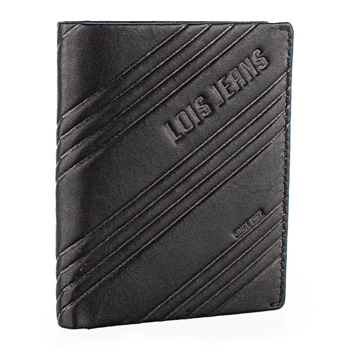 Cartera de Piel Dothan Negro ARSAMAR ENTERPRISE