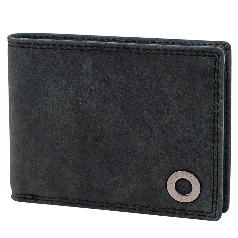 Cartera de Piel Piel Kent Lois Gris Oscuro ARSAMAR ENTERPRISE