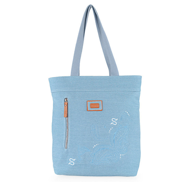 BOLSO SHOPPER CINCINNATI AZUL 13X35X37 | ARSAMAR ENTERPRISE | 1 UNIDAD | 8435583589437