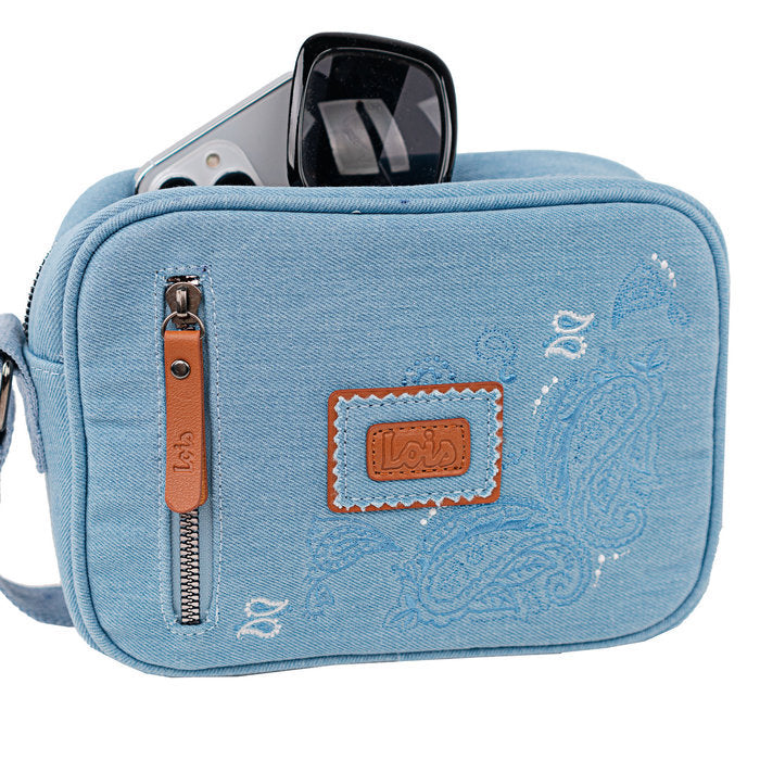 BOLSO BANDOLERA CINCINNATI AZUL 8X21X15 | ARSAMAR ENTERPRISE | 1 UNIDAD | 8435583589468
