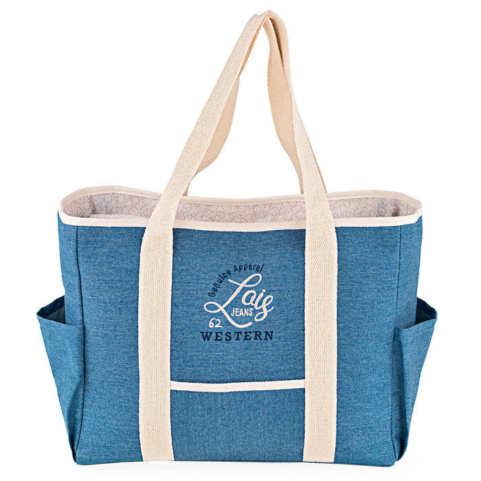 Bolso Capazo Playa Azul Vaquero Pfeiffer Marca Arsmar Enterprise