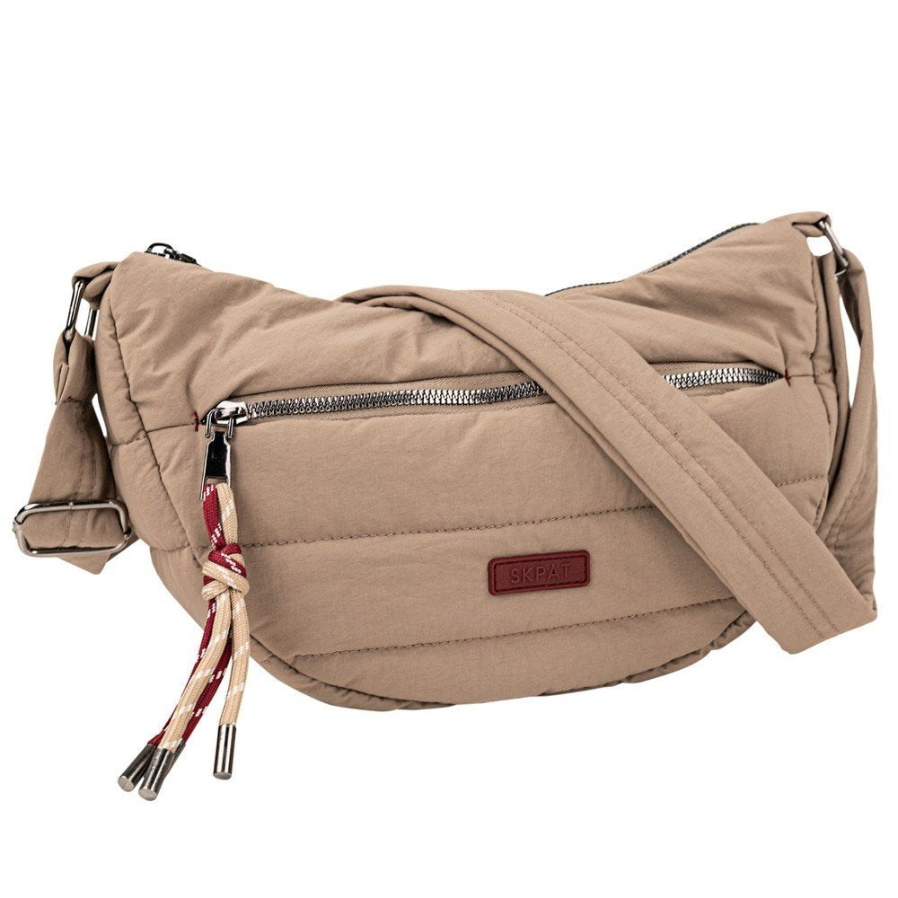 BOLSO BANDOLERA BRESCIA 32 X 23 CM TAUPE | ARSAMAR ENTERPRISE | 1 UNIDAD | 8435583595049 Imagen principal del producto