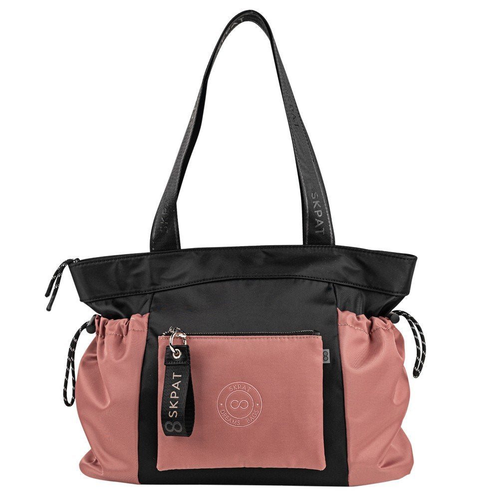 BOLSO SHOPPER CON BANDOLERA MERSEY NEGRO | ARSAMAR ENTERPRISE | 1 UNIDAD | 8435583595094