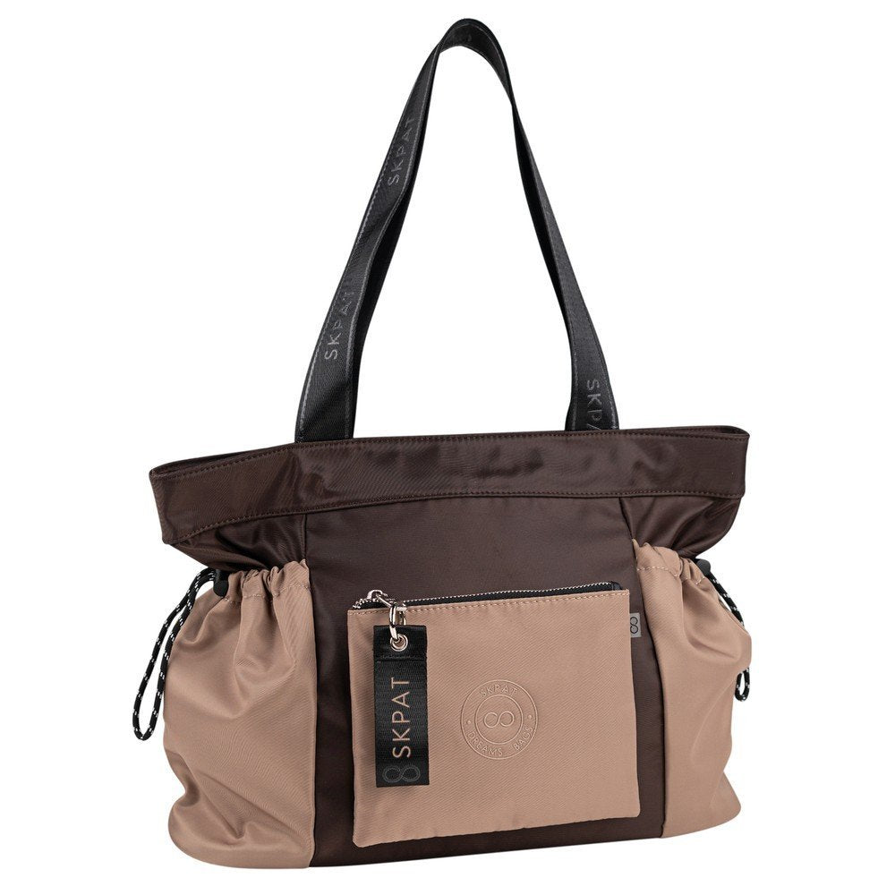 BOLSO SHOPPER CON BANDOLERA MERSEY MARRON | ARSAMAR ENTERPRISE | 1 UNIDAD | 8435583595100