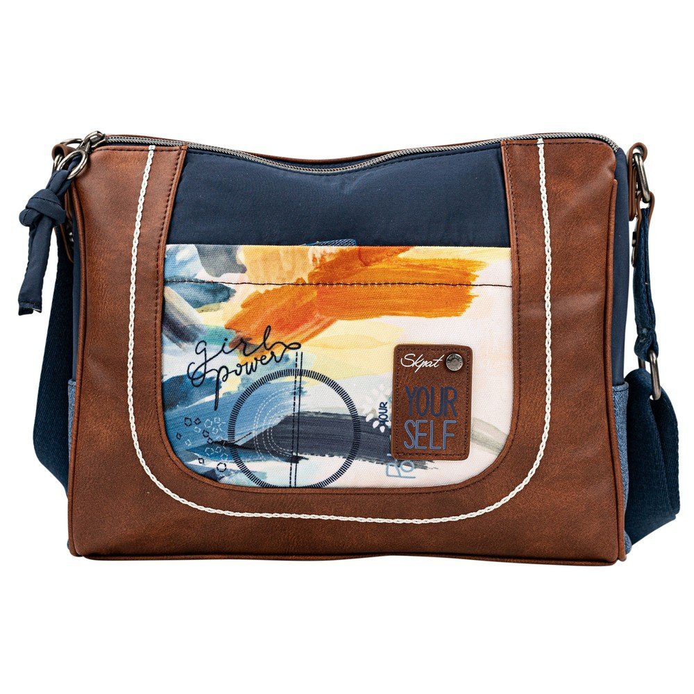 BOLSO BANDOLERA SIRMIONE AZUL 31 X 23 CM MARINO | ARSAMAR ENTERPRISE | 1 UNIDAD | 8435583595346