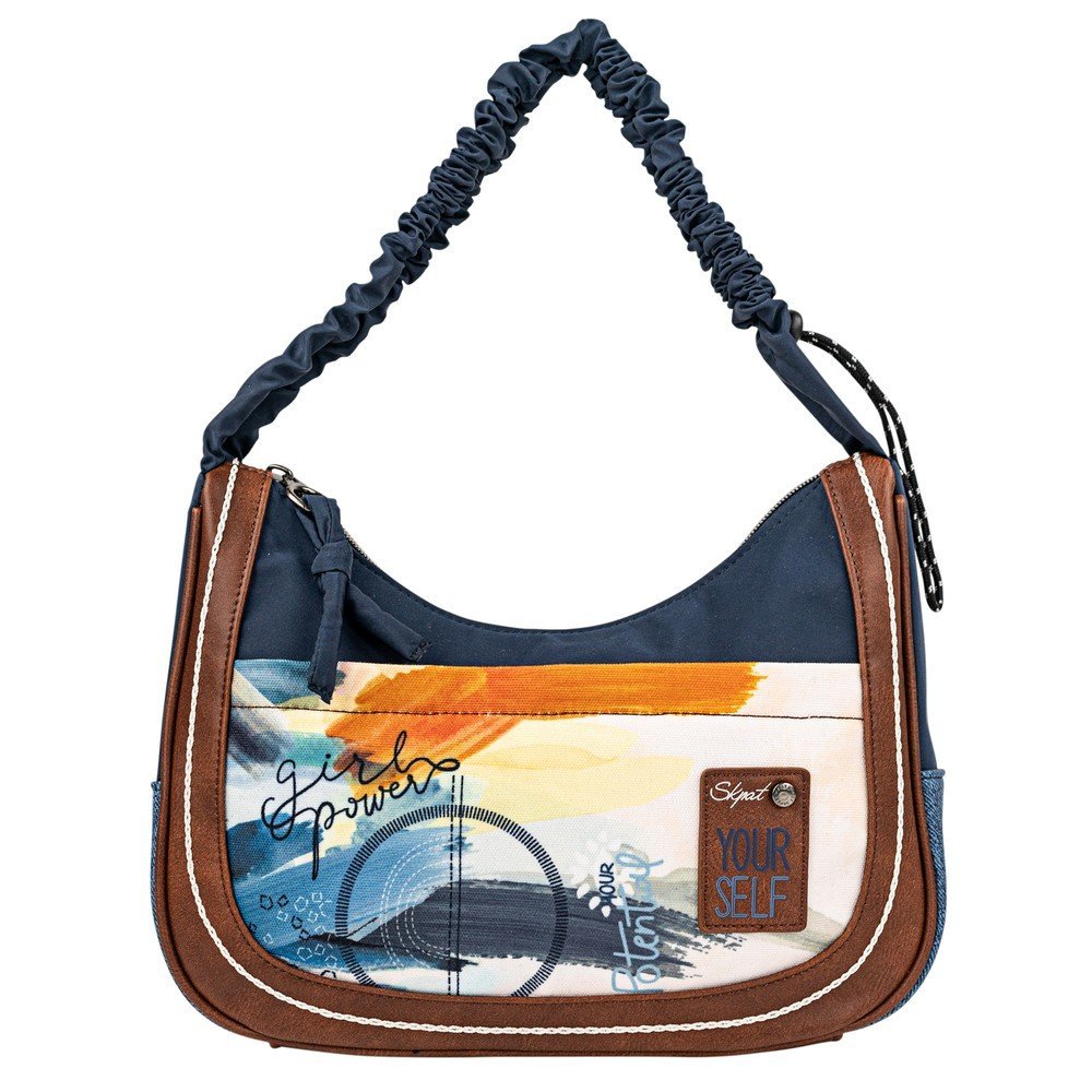 BOLSO BANDOLERA SIRMIONE 30 X 22 CM AZUL MARINO | ARSAMAR ENTERPRISE | 1 UNIDAD | 8435583595353