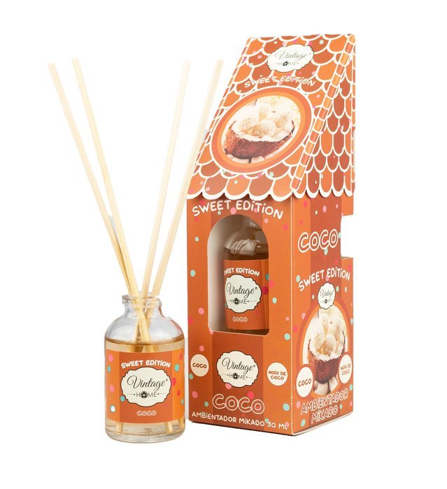 MIKADO VINTAGE HOME 30ML COCO SWEET | NATUAROMATIC GEL | 1 UNIDAD | 8435586106600