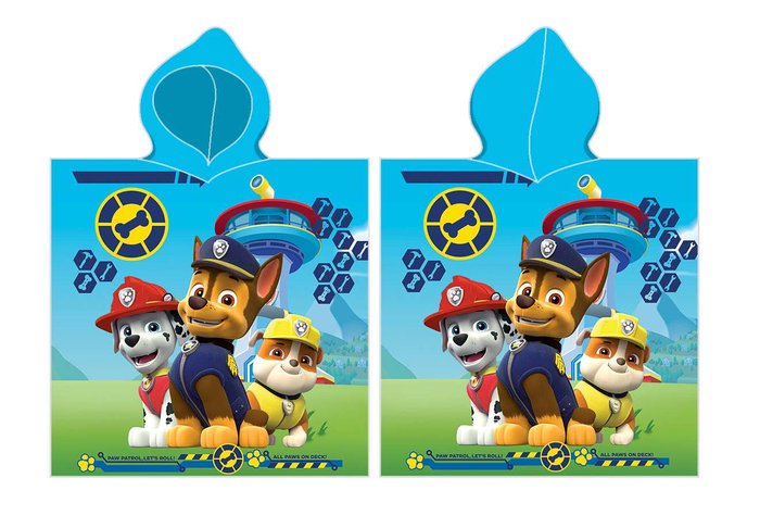 Poncho de Microfibra Paw Patrol Funday SAFTA 50x100cm