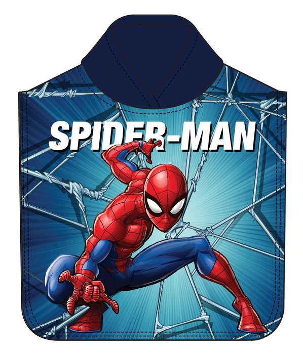 Poncho de Algodón Spiderman Hero 50x100cm SAFTA Imagen principal del producto