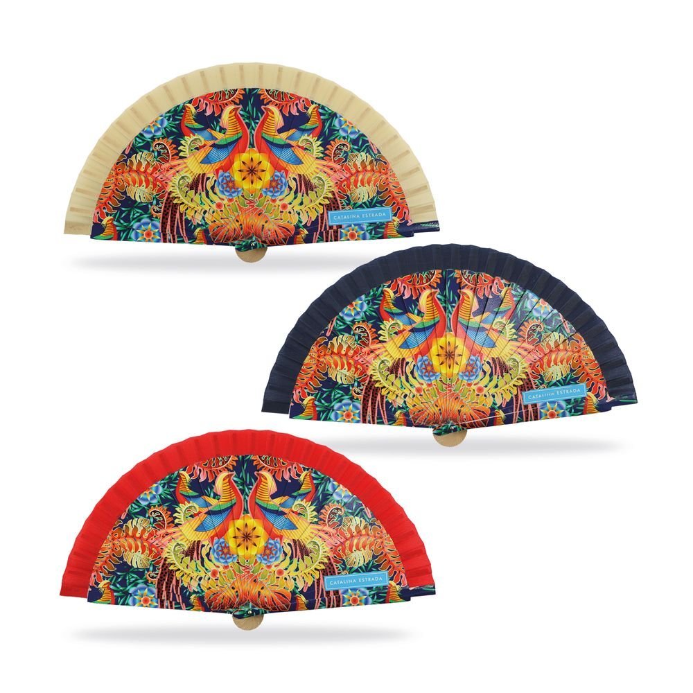 Abanico Catalina Estrada Faisan 23 cm Marca Abanicos Pararols Imagen principal del producto