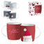 Taza 350ml Papa Noel Surtidas Marca Dcasa Navidad