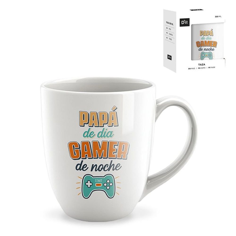Taza 344ml Papa Gamer DCASA Imagen principal del producto
