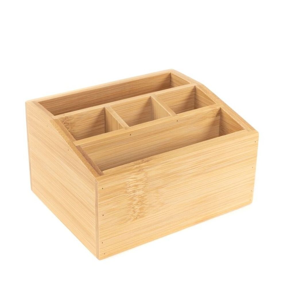 Organizador bambú DCASA para oficina y hogar Imagen principal del producto
