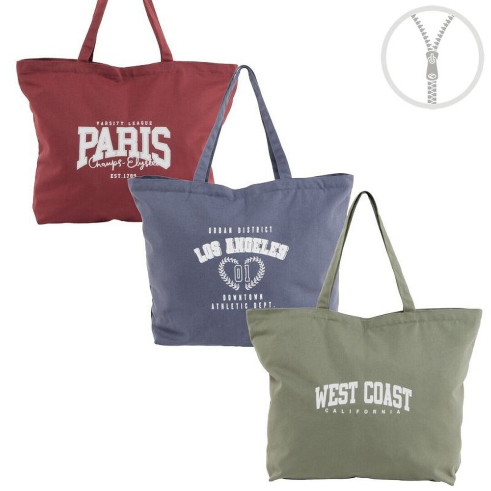 Bolso con Cremallera College 55x15x40cm Surtidos DCASA