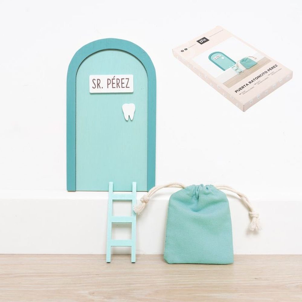 Puerta Ratoncito Perez Azul Marca DCASA Imagen principal del producto