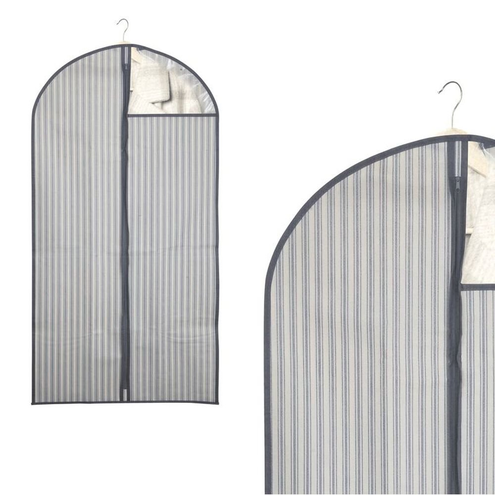 FUNDA TRAJES RAYAS GRIS | DCASA | 1 UNIDAD | 8435683281880 Imagen principal del producto