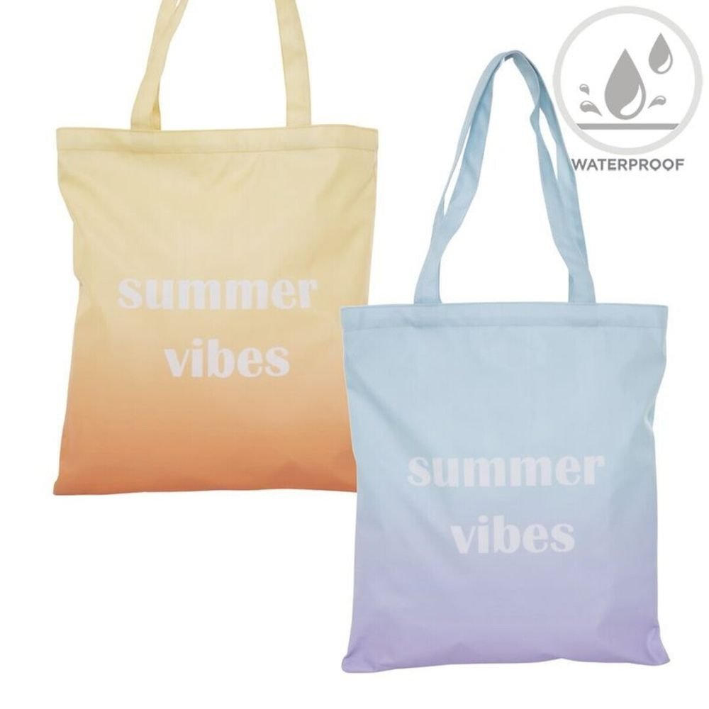 Bolsa de Tela con Cremallera Waterproof Summer Surtidos DCASA