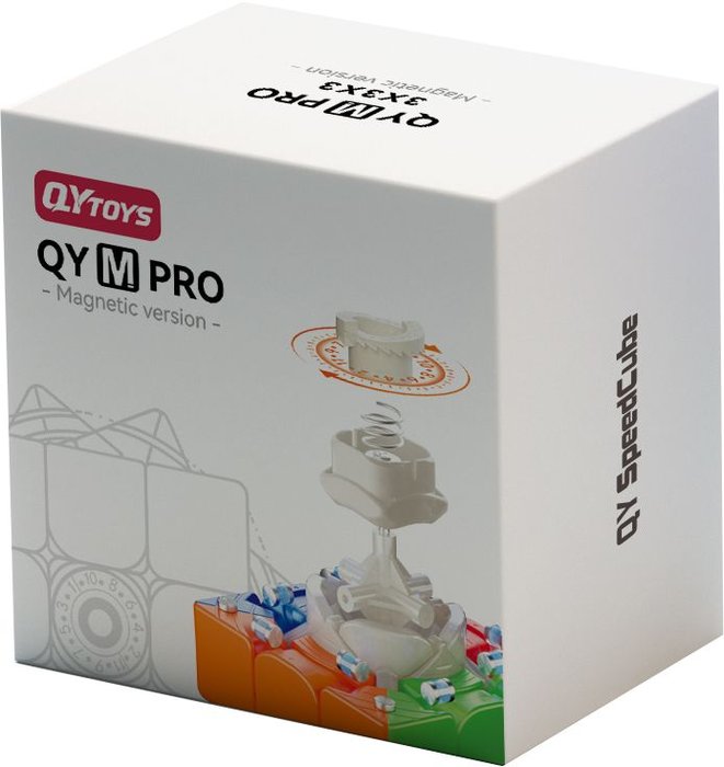 CUBO 3X3 M PRO MAGNETIC STICKERLESS | QIYI | 1 UNIDAD | 8435691400075 Imagen principal del producto