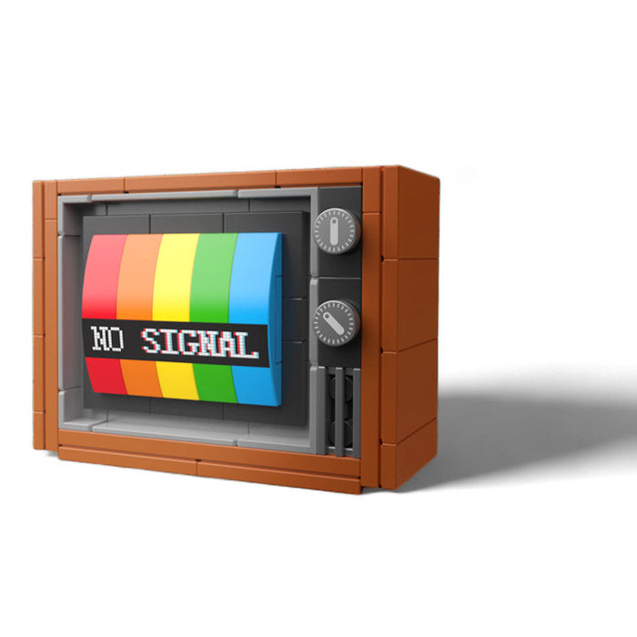 MAQUETA BLOQUES CONSTRUCCION TELEVISION | ROLIFE MADNESSTOYS MAQUETAS | 1 UNIDAD | 8435691400198 Imagen principal del producto