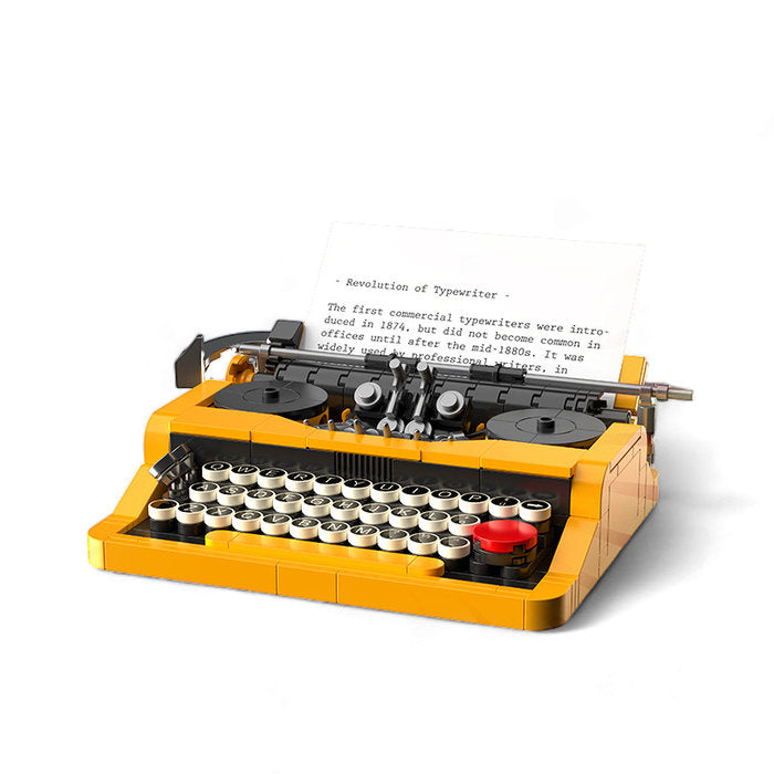 Maqueta bloques construcción máquina de escribir ROLIFE MADNESSTOYS