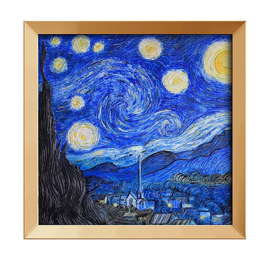 Set de Pintura 3D La Noche Estrellada Madnesstoys Imagen principal del producto