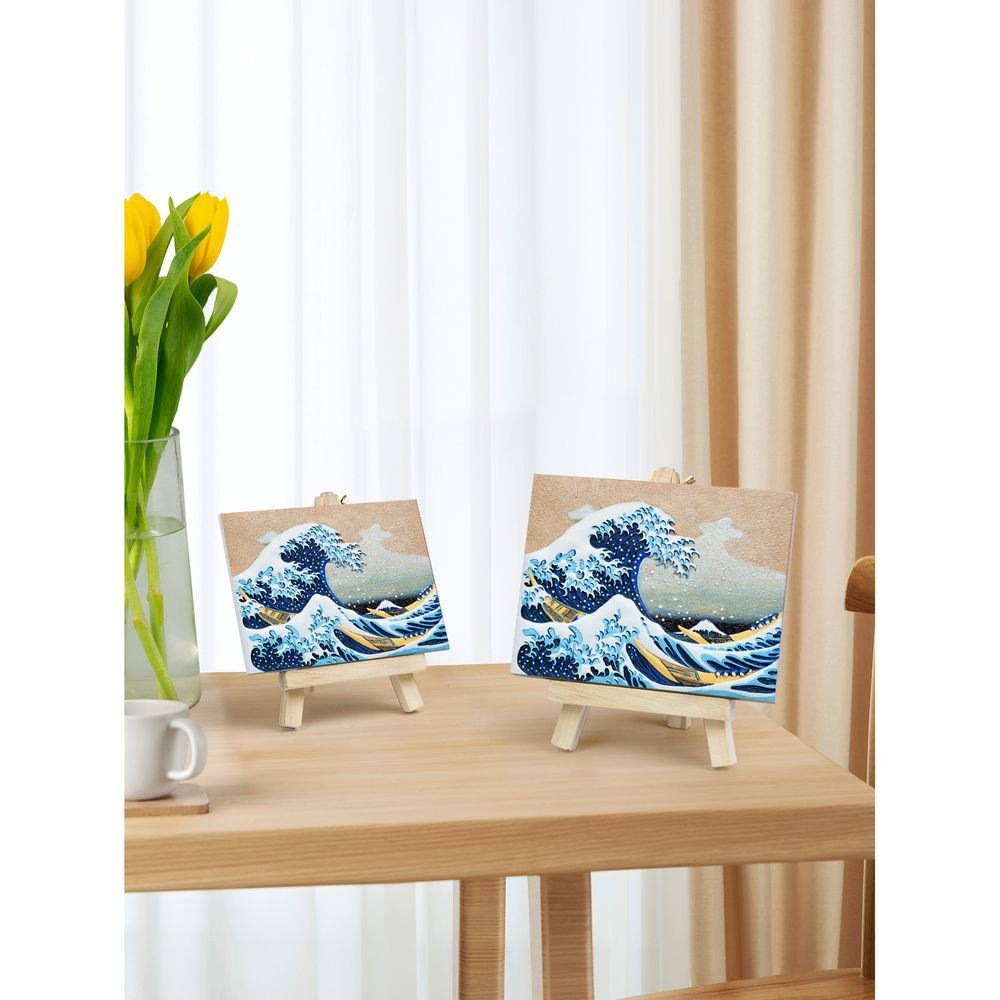 Set de Pintura 3D The Great Wave Off Kanagawa Madnesstoys