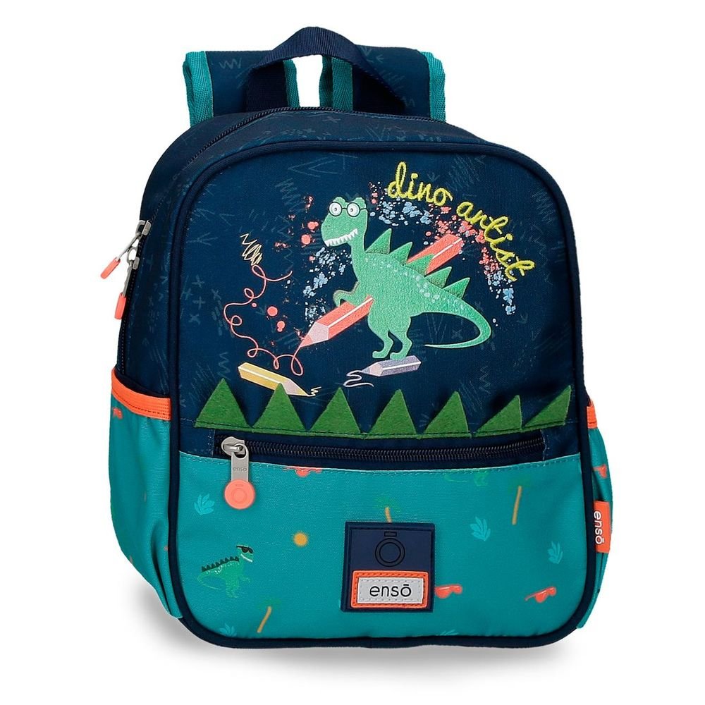 MOCHILA INFANTIL ENSO DINO ARTIST | ENSO Imagen principal del producto