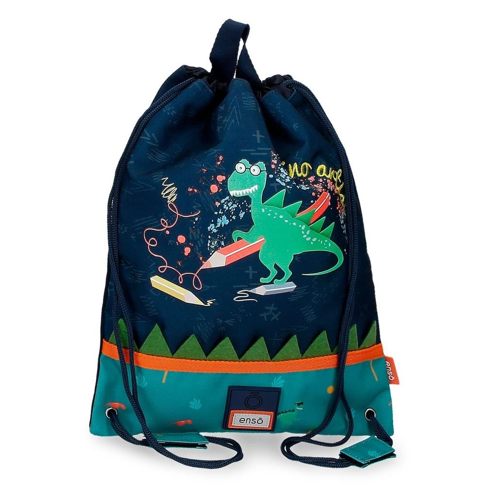BOLSA DE MERIENDA ENSO DINO ARTIST | ENSO | 1 UNIDAD | 8435692714218