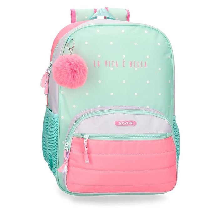 MOCHILA ESCOLAR MOVOM LA VITA E BELLA 42 CM ADAPT A CARRO | JOUMMA BAGS Imagen principal del producto