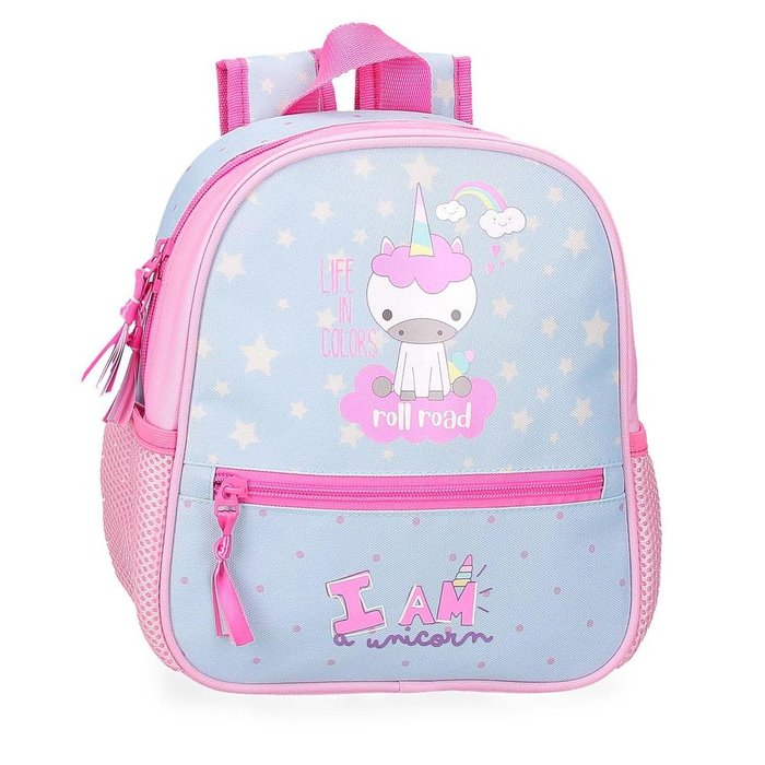 MOCHILA INFANTIL ROLL ROAD I AM A UNICORN 25CM ADAP CARRO | JOUMMA BAGS