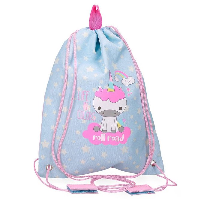 SACO DE CUERDAS ROLL ROAD I AM A UNICORN 34CM | JOUMMA BAGS Imagen principal del producto
