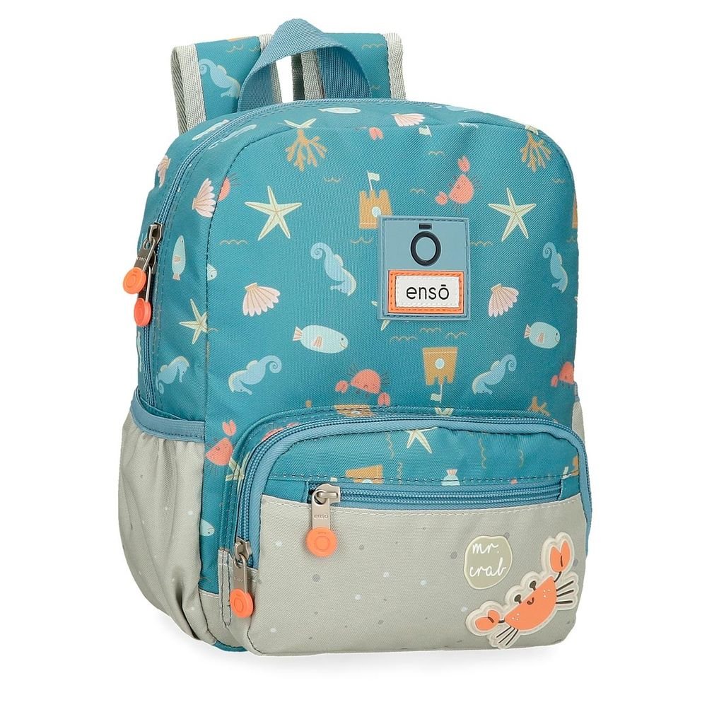 MOCHILA INFANTIL ENSO MR CRAB 28 CM | ENSO Imagen principal del producto