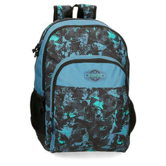 MOCHILA ESCOLAR DOBLE ROLL ROAD SOCCER 44CM | JOUMMA BAGS