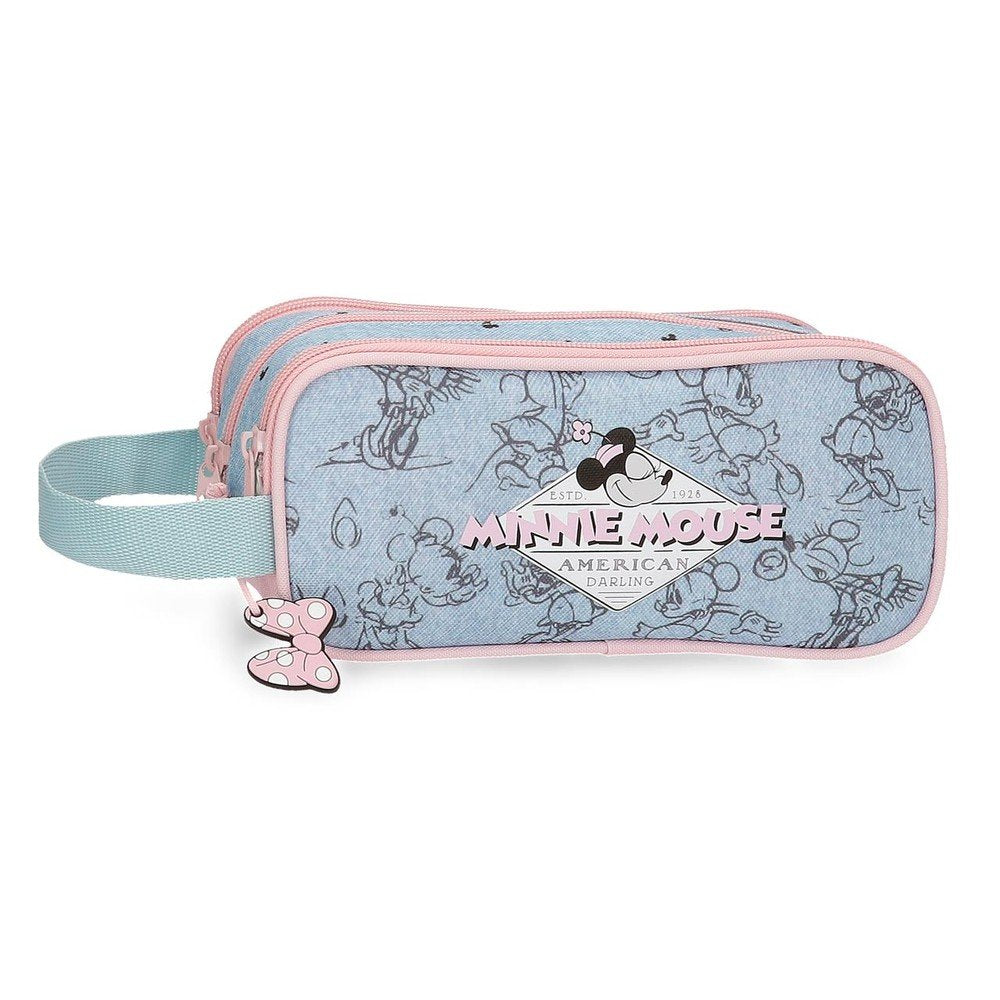 Estuche Triple Minnie American Darling JOUMMA BAGS Licencias