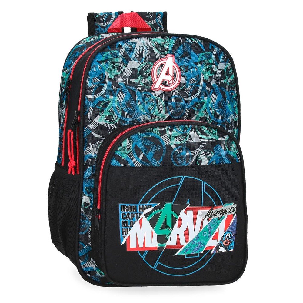 Mochila escolar doble 40 cm Marvel Shield JOUMMA BAGS LICENCIAS