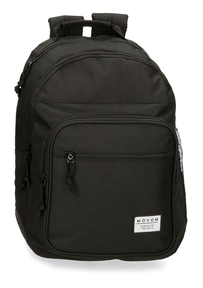 MOCHILA DOBLE MOVOM ALWAYS ON MOVE ADAPT A CARRO NEGRO 44CM | JOUMMA BAGS