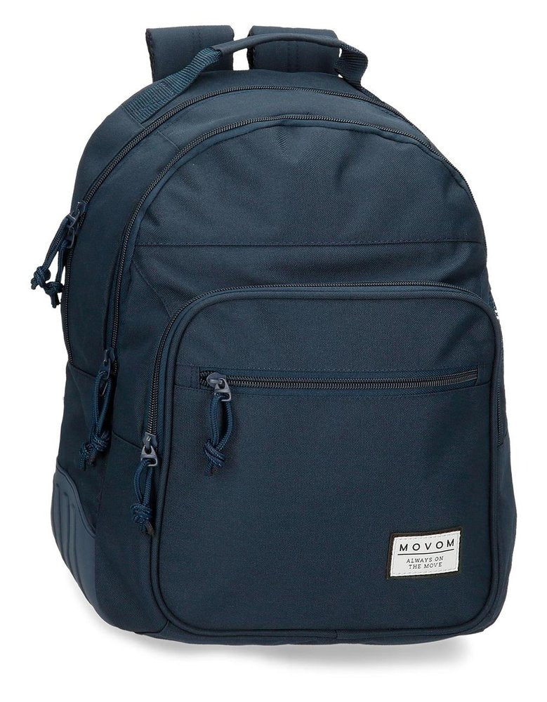 MOCHILA DOBLE MOVOM ALWAYS MOVE ADAP CARRO AZUL MARINO 44CM | JOUMMA BAGS