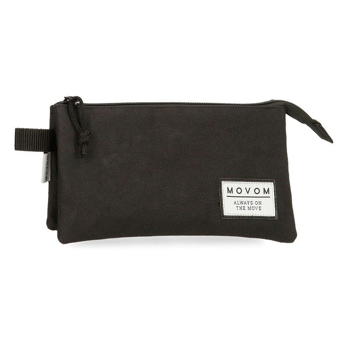 ESTUCHE TRIPLE MOVOM ALWAYS ON MOVE NEGRO | JOUMMA BAGS Imagen principal del producto
