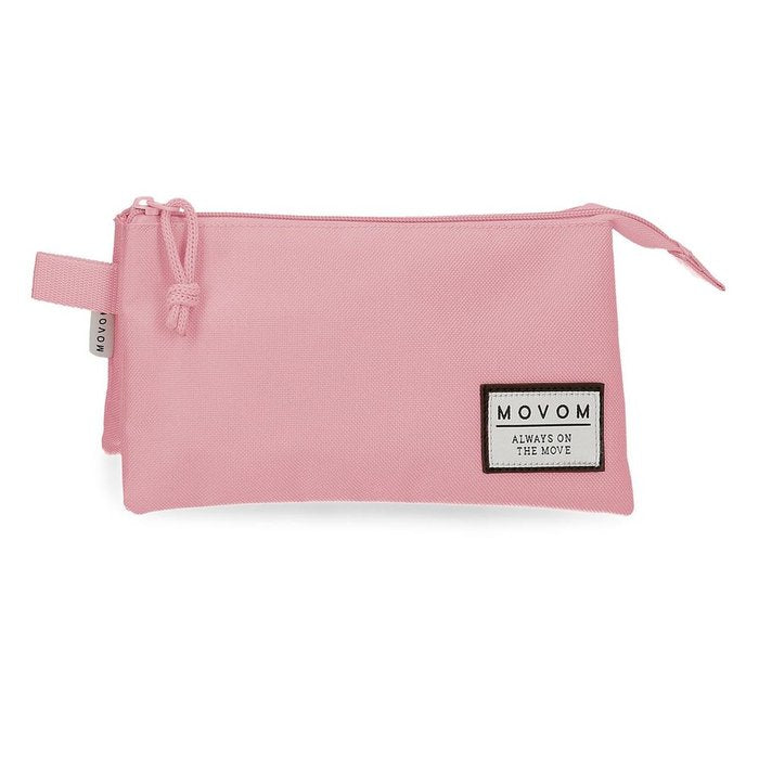 ESTUCHE TRIPLE MOVOM ALWAYS ON MOVE ROSA | JOUMMA BAGS Imagen principal del producto