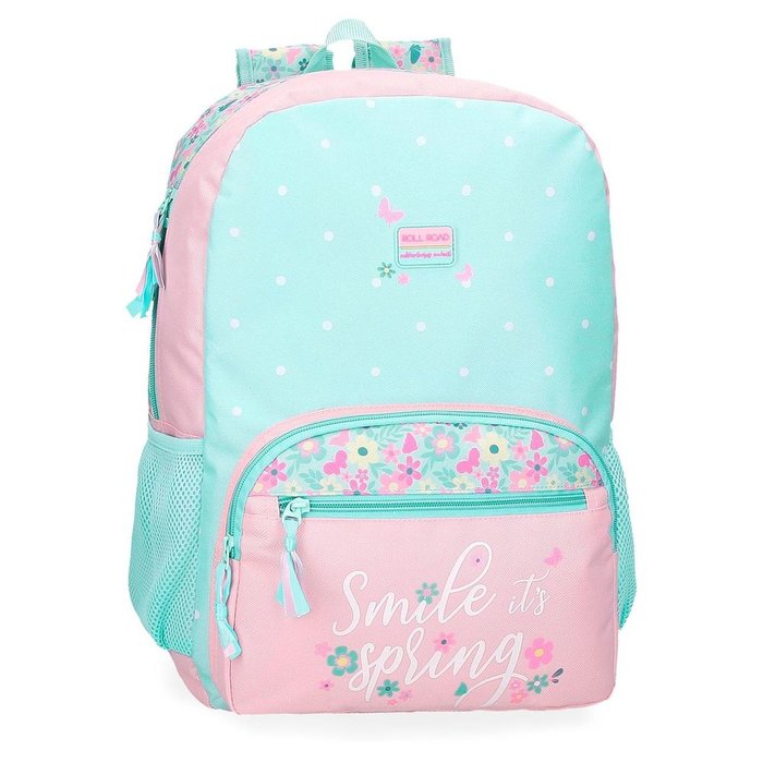 MOCHILA ESCOLAR ROLL ROAD SPRING DREAM 42CM ADAPTABLE CARRO | JOUMMA BAGS Imagen principal del producto