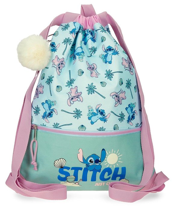MOCHILA SACO STITCH JUST CHILL 46CM | JOUMMA BAGS Imagen principal del producto