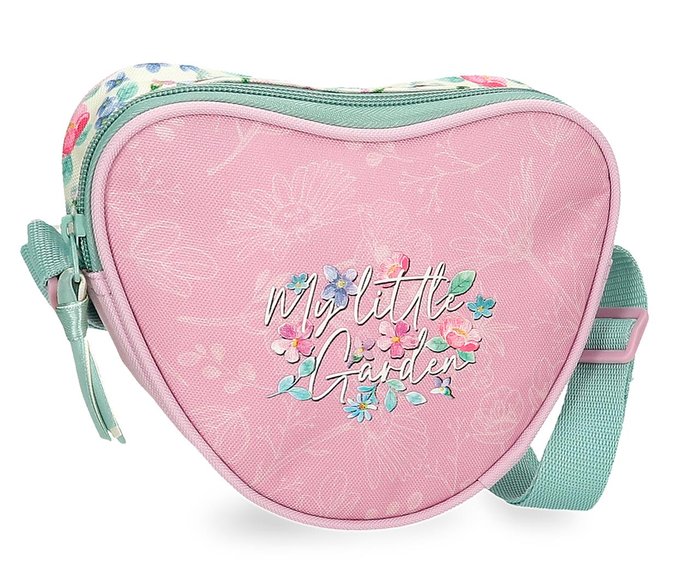 BOLSITO BANDOLERA CORAZON MOVOM MY LITTLE GARDEN | JOUMMA BAGS Imagen principal del producto