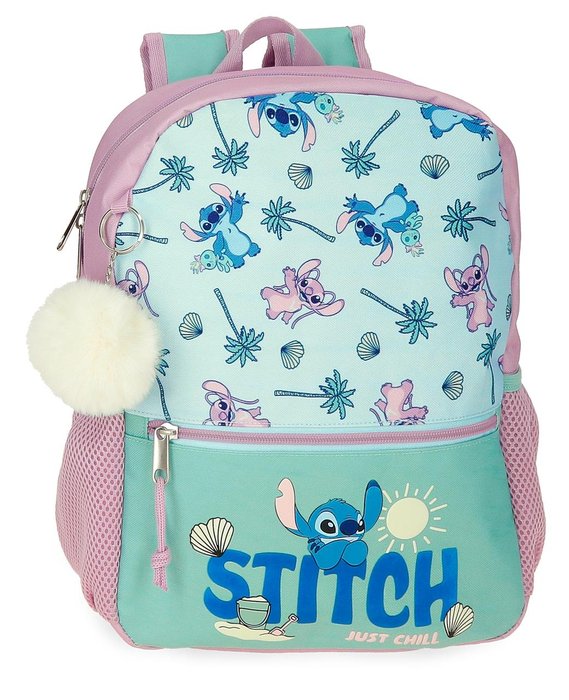 MOCHILA INFANTIL STITCH JUST CHILL 33CM | JOUMMA BAGS Imagen principal del producto