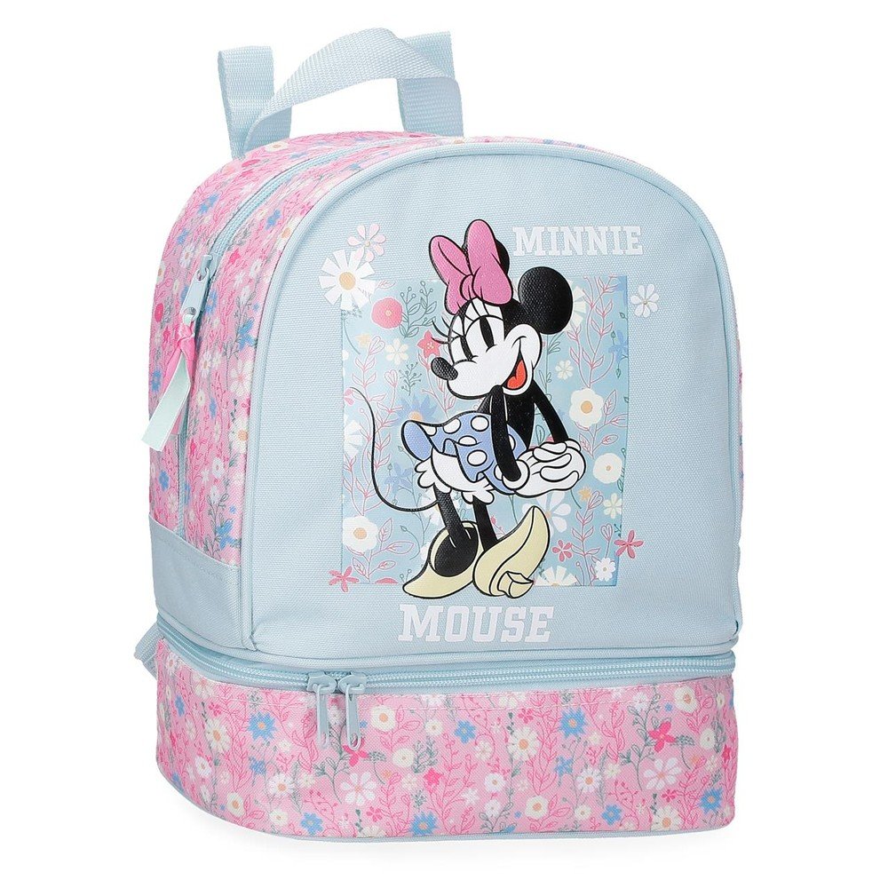 Mochila Infantil Minnie Happy 28 cm con Portamerienda